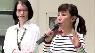 56th Zlín Film Festival – Keiko Toda – workshop Staň se dabérem (Be a Voice Actor!)