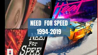 Need For Speed Evolution 1994-2019