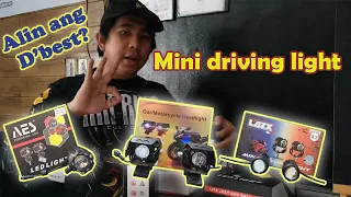 Mini Driving Light Testing | Which one is the best DSK, LAZX or AES