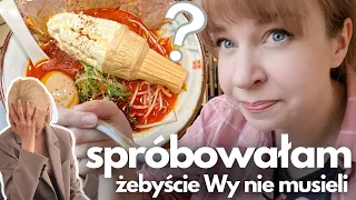 Najdziwniejsza rzecz jaką jadłam! Czemu ktoś na to wpadł? RAMEN z LODEM?!