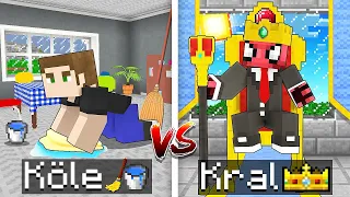 KRAL FERİTED VS KÖLE TARIK - Minecraft