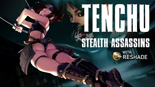 Tenchu: Stealth Assassins (Ayame) HD ReShade FULL GAME - Playthrough Gameplay