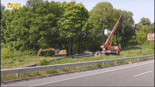 Полтававодоканалівці запаюють трубу аварійної ділянки на напірному колекторі поблизу Київського шосе