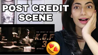 KGF CHAPTER 3 ? KGF CHAPTER 2 POST CREDIT SCENE REACTION | ROCKY IS NOT DEAD ??