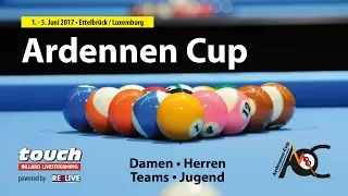 Billard Ardennen Cup 2017 - Tag 2