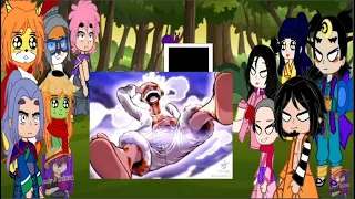 Past Akazaya + Past tobi ropporeact to luffy | Compilation | one piece |Luffy |Gacha Club |Read Des