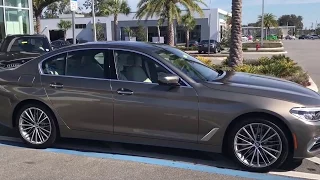 2017 BMW 530I Atlas Cedar Pre-owned / 19in Wheels / BMW Review / BMW of Ocala