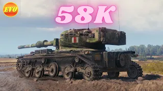 58K Spot Damage with Manticore & AMX 13 105 & Panhard EBR 105  World of Tanks #WOT Tank Game