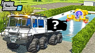 I BOUGHT A FLOODED BUNKER AND FOUND THIS... | MYSTERY ROLEPLAY | Farming Simulator 22