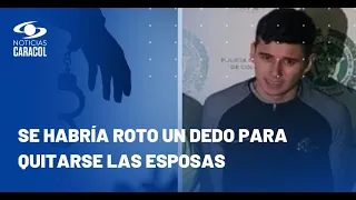 Se fugó extraditable que estaba bajo custodia de la Dijín en Bogotá