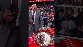 Triple H unveils the NEW WWE World Heavyweight Championship 🔥