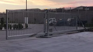 9m opening cantilever automatic gate