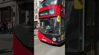 London Bus HONKS Horn, Regents Street 🇬🇧