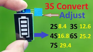 Great idea 3S Battery Level Indicator Rearrange All Batteries to Measure -You Haven't Seen It Before