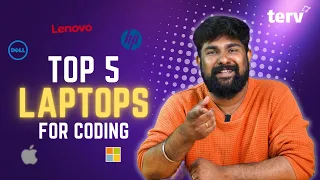 Top 5 Best Laptops for CODING 👨‍💻💻 | Terv Pro | Tech Updates