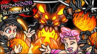 DEVIL SPIDER OF BOOM - Pro and Noob VS Monster Hunter Rise Sunbreak!