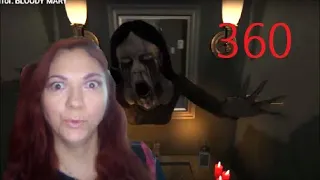 3 Scary 360 REACTION Videos #5 BLOODY MARY