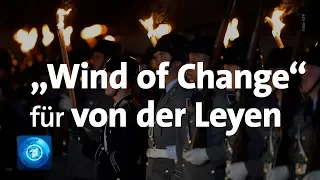 "Wind of Change" beim Großen Zapfenstreich für Ursula von der Leyen