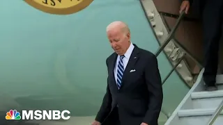 President Biden arrives in Israel