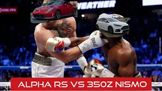 Focus RS vs 350z Nismo