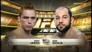 Rony Jason vs Sam Sicilia