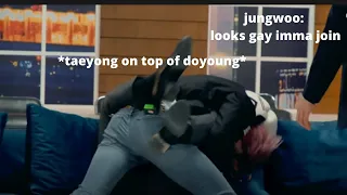 nct vs skinship (a lot of gay panics)