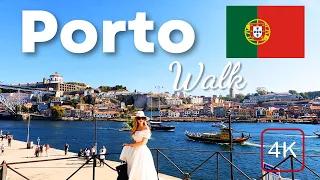 Porto Portugal Winter 2024 Walking Tour 4K