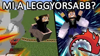 Hogyan lehetsz A LEGGYORSABB A Minecraftban?🤔⚡️