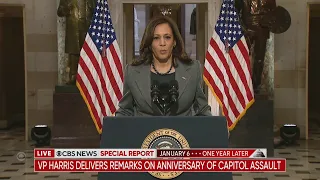 Capitol Insurrection: Vice President Kamala Harris on the terror and infamy of Jan. 6