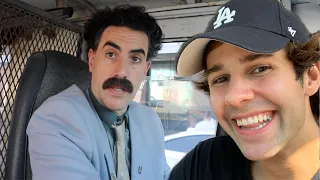 SURPRISING BEST FRIEND WITH BORAT!!