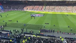 Viaplay Cup Final 2023: Rangers v CELTIC (Celtic TIFO Pre-Match)