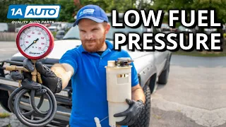 Lag, Hard Start, Stall? Diagnose Car & Truck Low Fuel Pressure!