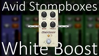 Eleven Rack Pedals #10 White Boost | Xotic AC Booster