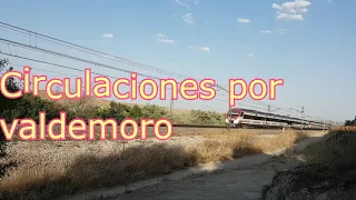 Circulaciones de trenes de Cercanías, MD y mercancías por Valdemoro