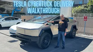 Tesla Cybertruck Delivery Walkthrough