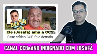 RESPOSTA Canal CCB Hinos Oficiais Indignado com Josafá Agra