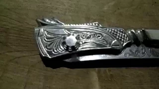 Очень интересный зоновский выкидной нож