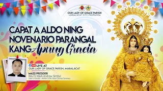 LIVE: Calimang Aldo ning Novenario Parangal kang Apung Gracia | January 28, 2024