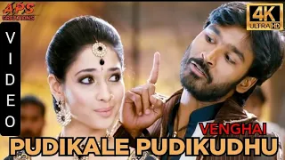 Pudikale Pudikudhu - Venghai Tamil HD 4K Video Song | Dhanush , Tammannah | DSP