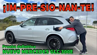 ¡IM-PRE-SIO-NAN-TE! Nuevo MERCEDES GLC 300e SÚPER PRUEBA DEFINITIVA PHEV Autonomía eléctrica MOTORK