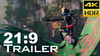[21:9] Avatar: Frontiers of Pandora (2023) Ultrawide 4K HDR World Trailer | UltrawideVideos