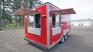 Mobile Food Cart Trailer : For Sale