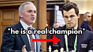 Listen to what other players think of Magnus Carlsen