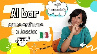 AL BAR How to order and vocabulary.