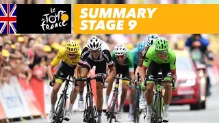 Summary - Stage 9 - Tour de France 2017