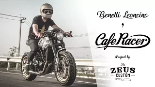 BENELLI LEONCINO 500 CAFE RACER BY ZEUS CUSTOM [Official Video]