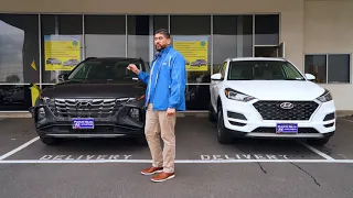 Comparing 2022 Hyundai Tucson vs. 2021 Hyundai Tucsion