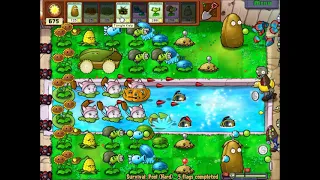 [Plants VS Zombies PC] Survival(Pool) Hard