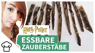 Essbare Harry Potter Zauberstäbe selber machen