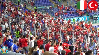 Crazy Turkey Fans During The EURO 2021 Opening Game Against Italy